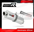 escape silenciador DOMINATOR oval compatible con la motocicleta Yamaha XJR 1300 2007  2016 2