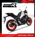 escape silenciador DOMINATOR GP compatible con la motocicleta Yamaha MT 03 2014  2016 3