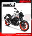 MT-03 EXHAUST FULL SYSTEM Yamaha Muffler Auspuff Sportauspuff Silencer Echappement Silencieux Scarico Scarichi Escape Wydech Tłumik Carbon Tip HP3 2017 - 2020 DOMINATOR 4