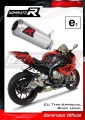 escape silenciador DOMINATOR homologado GP compatible con la motocicleta S1000RR 2012  2014 4
