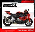 exhaust muffler DOMINATOR homologated road legal HP1 fits to S1000RR 2009  2011 2