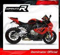 S1000RR Exhaust BMW Megaphone Muffler Auspuff Sportauspuff Silencer Echappement Silencieux Scarico Scarichi Escape Wydech Tłumik GP 3 2012 - 2014 Dominator 4