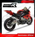 decat silenciador central DOMINATOR Mid Pipe compatible con la motocicleta S1000RR 2009  2011 3