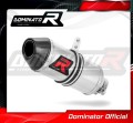 escape silenciador DOMINATOR HP3 compatible con la motocicleta Ducati MULTISTRADA 1260 1260 S 2018  2020 2