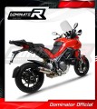 escape silenciador DOMINATOR HP3 compatible con la motocicleta Ducati MULTISTRADA 1260 1260 S 2018  2020 3