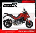 MULTISTRADA 1260 / 1260 S EXHAUST Ducati Muffler Auspuff Sportauspuff Silencer Echappement Silencieux Scarico Scarichi Escape Wydech Tłumik Carbon Tip HP3 2018 - 2020 Dominator 3