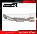 decat tłumik środkowy DOMINATOR GP3 Mid Pipe pasujący do motocykla YZF R1 1000 RN32 2015 - 2016 2