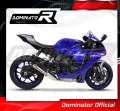 decat mid muffler DOMINATOR GP3 Mid Pipe fits to YZF R1 1000 RN32 2015  2016 4