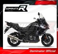 exhaust muffler DOMINATOR homologated road legal OVAL fits to VERSYS 1000 2019  2024 4