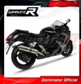GSXR GSX 1300 R HAYABUSA EXHAUST Suzuki Muffler Auspuff Sportauspuff Silencer Echappement Silencieux Scarico Scarichi Escape Wydech Tłumik ROUND 2008 - 2019 DOMINATOR 2