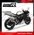 escape silenciador DOMINATOR GP1 compatible con la motocicleta Yamaha YZF R1 1000 RN09 2002  2003 3