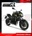 sistema de escape completo con silenciador DOMINATOR Full System HP1 compatible con la motocicleta Z650 2017  2023 5