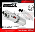 exhaust muffler DOMINATOR homologated road legal OVAL fits to Z1000 2003  2006