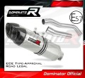 escape silenciador DOMINATOR homologado HP1 compatible con la motocicleta Z1000 2007  2009