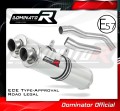 escape silenciador DOMINATOR homologado redondo compatible con la motocicleta Z1000 2007  2009