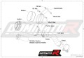 escape silenciador DOMINATOR homologado GP compatible con la motocicleta Z 900 2017  2019 7