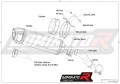 escape silenciador DOMINATOR homologado HP1 compatible con la motocicleta Z 900 2017  2019 7