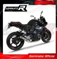 escape silenciador decat DOMINATOR GP3 Mid Pipe compatible con la motocicleta MT10 RN45 2016  2020 3