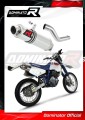 escape silenciador DOMINATOR redondo compatible con la motocicleta DR 350 1990  1999