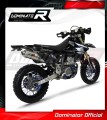 escape silenciador DOMINATOR redondo compatible con la motocicleta Suzuki DRZ 400 SM S  3