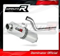 escape silenciador DOMINATOR oval compatible con la motocicleta Suzuki DRZ 400 SM S  2