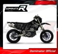 escape silenciador DOMINATOR oval compatible con la motocicleta Suzuki DRZ 400 SM S  4