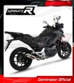 escape silenciador DOMINATOR GP1 compatible con la motocicleta Honda NC 700 / 750 X 2012  2020 3