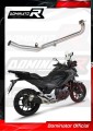 colector de escape DOMINATOR  compatible con la motocicleta NC 700 / 750 S  4