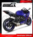 escape silenciador DOMINATOR titanio GP3 compatible con la motocicleta YZF R1 1000 RN65 2020  2022 3