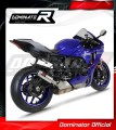 YZF R1 R1M 1000 RN49 Homologated EXHAUST Yamaha Muffler Auspuff Sportauspuff Silencer Echappement Silencieux Scarico Scarichi Escape Wydech Tłumik GP 2017 - 2019 ECE Type approval DOMINATOR 2