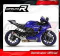 YZF R1 R1M 1000 RN49 Homologated EXHAUST Yamaha Muffler Auspuff Sportauspuff Silencer Echappement Silencieux Scarico Scarichi Escape Wydech Tłumik GP 2017 - 2019 ECE Type approval DOMINATOR 3