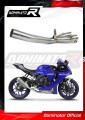 decat mid muffler DOMINATOR Mid Pipe fits the motorcycle YZF R1 1000 2020   2022
