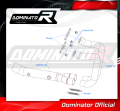 colector de escape DOMINATOR  compatible con la motocicleta BMW F900R XR 2020  2026 7