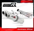 escape silenciador DOMINATOR redondo compatible con la motocicleta MuZ MZ 1000 S 2004  2007 2