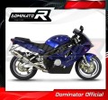 escape silenciador DOMINATOR redondo compatible con la motocicleta MuZ MZ 1000 S 2004  2007 4
