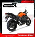 FZ6 FAZER S2 Exhaust Yamaha Muffler Auspuff Sportauspuff Silencer Echappement Silencieux Scarico Scarichi Escape Wydech Tłumik OVAL 2006 - 2010 DOMINATOR 2