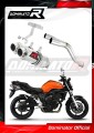 FZ6 FAZER S2 Exhaust Yamaha Muffler Auspuff Sportauspuff Silencer Echappement Silencieux Scarico Scarichi Escape Wydech Tłumik ROUND 2006 - 2010 DOMINATOR