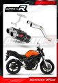 FZ6 FAZER S2 Exhaust Yamaha Muffler Auspuff Sportauspuff Silencer Echappement Silencieux Scarico Scarichi Escape Wydech Tłumik ROUND BLACK 2006 - 2010 DOMINATOR