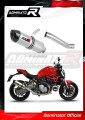 escape silenciador DOMINATOR HP1 compatible con la motocicleta Ducati MONSTER 821 2018  2021