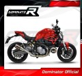 escape silenciador DOMINATOR GP compatible con la motocicleta Ducati MONSTER 821 2018  2021 4