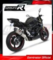 escape silenciador DOMINATOR HP1 compatible con la motocicleta Suzuki GSR 750 2011  2016 2