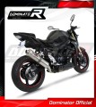 exhaust muffler DOMINATOR ROUND fits to Suzuki GSR 750 2011  2016 3