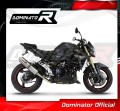 escape silenciador DOMINATOR redondo compatible con la motocicleta Suzuki GSR 750 2011  2016 4