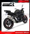 escape silenciador DOMINATOR oval compatible con la motocicleta Suzuki GSR 750 2011  2016 3