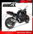 exhaust muffler DOMINATOR oval fits the motorcycle Yamaha FZ1 FAZER 1000 2006   2015 3