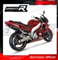 escape silenciador DOMINATOR GP1 compatible con la motocicleta Yamaha YZF 600 R Thundercat 1996  2006 3