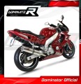 exhaust muffler DOMINATOR homologated road legal ROUND fits to YZF 600R Thundercat 1996  2006 3