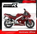 escape silenciador DOMINATOR homologado redondo compatible con la motocicleta YZF 600R Thundercat 1996  2006 4