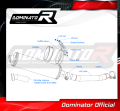 escape silenciador DOMINATOR homologado redondo compatible con la motocicleta YZF 600R Thundercat 1996  2006 6