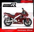 exhaust muffler DOMINATOR homologated road legal OVAL fits to YZF 600R Thundercat 1996  2006 4